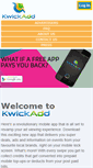 Mobile Screenshot of kwickadd.com